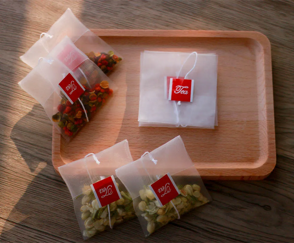Nylon Folded Tea Filter Bags high quality